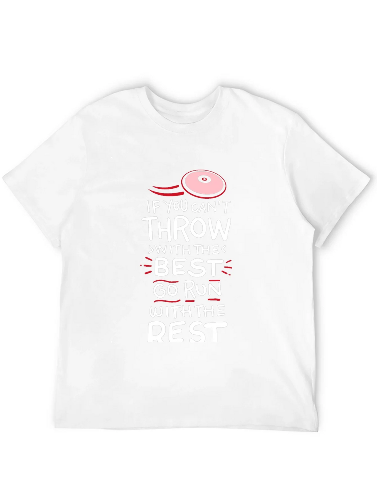 Funny Disc Golf T-Shirt - Run With The Rest product image 11