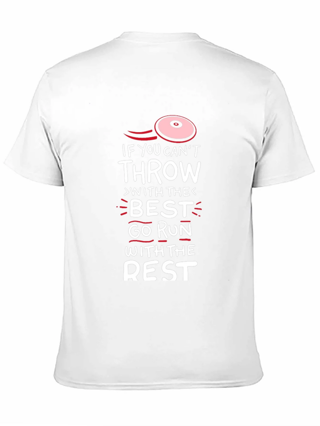 Funny Disc Golf T-Shirt - Run With The Rest product image 10