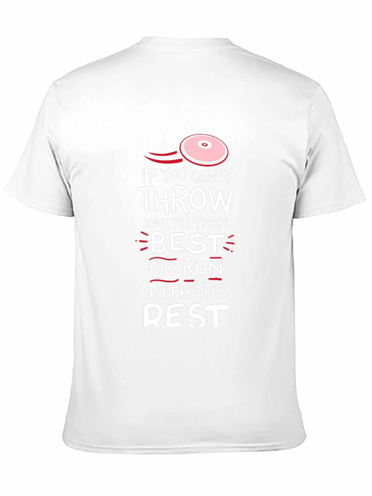 Funny Disc Golf T-Shirt - Run With The Rest product image 10