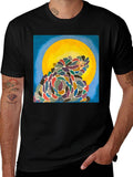 Abstract Art Graphic Tee - Unique Design product image 1