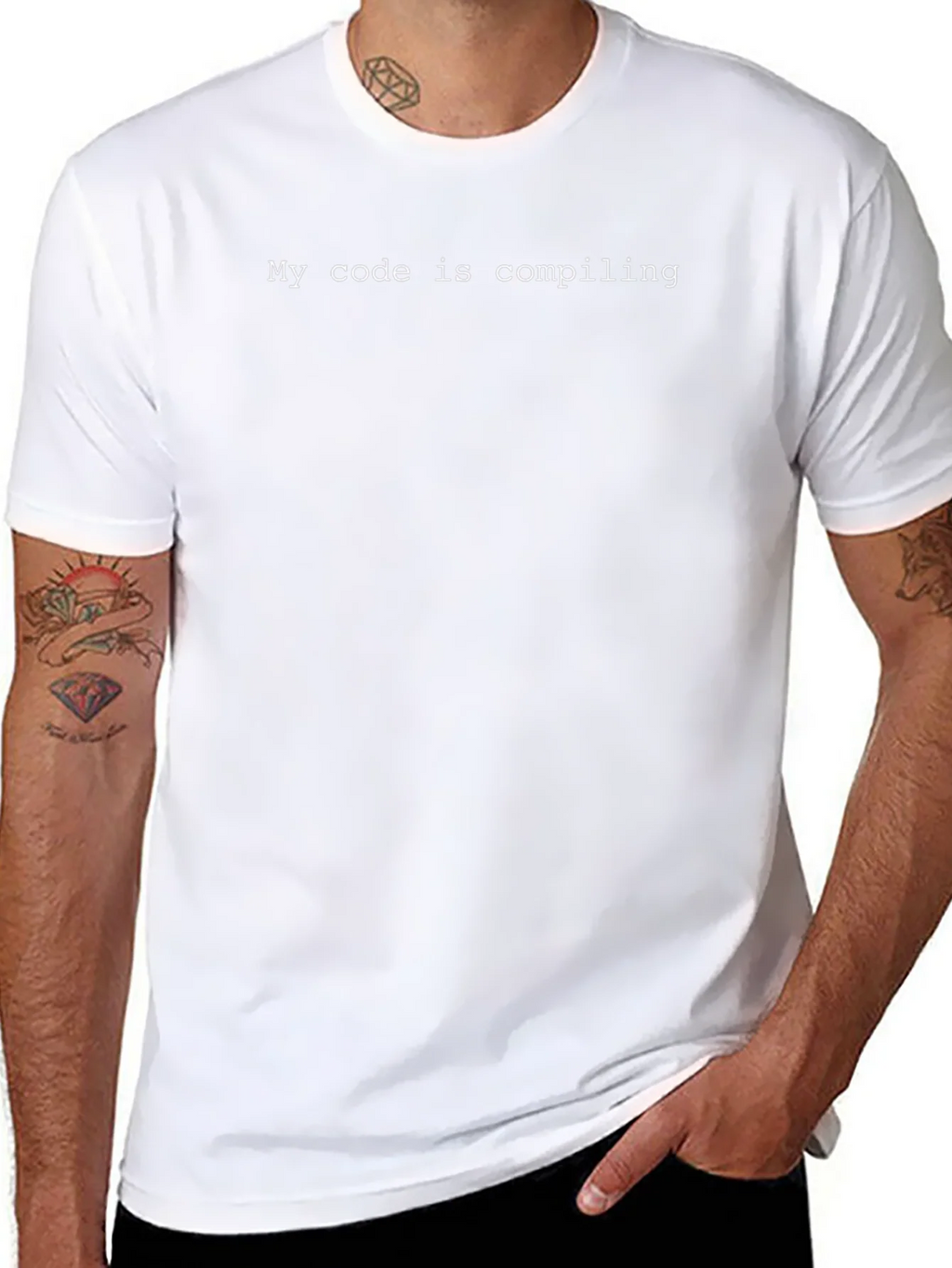 My Code is Compiling - Programmer T-Shirt product image 7