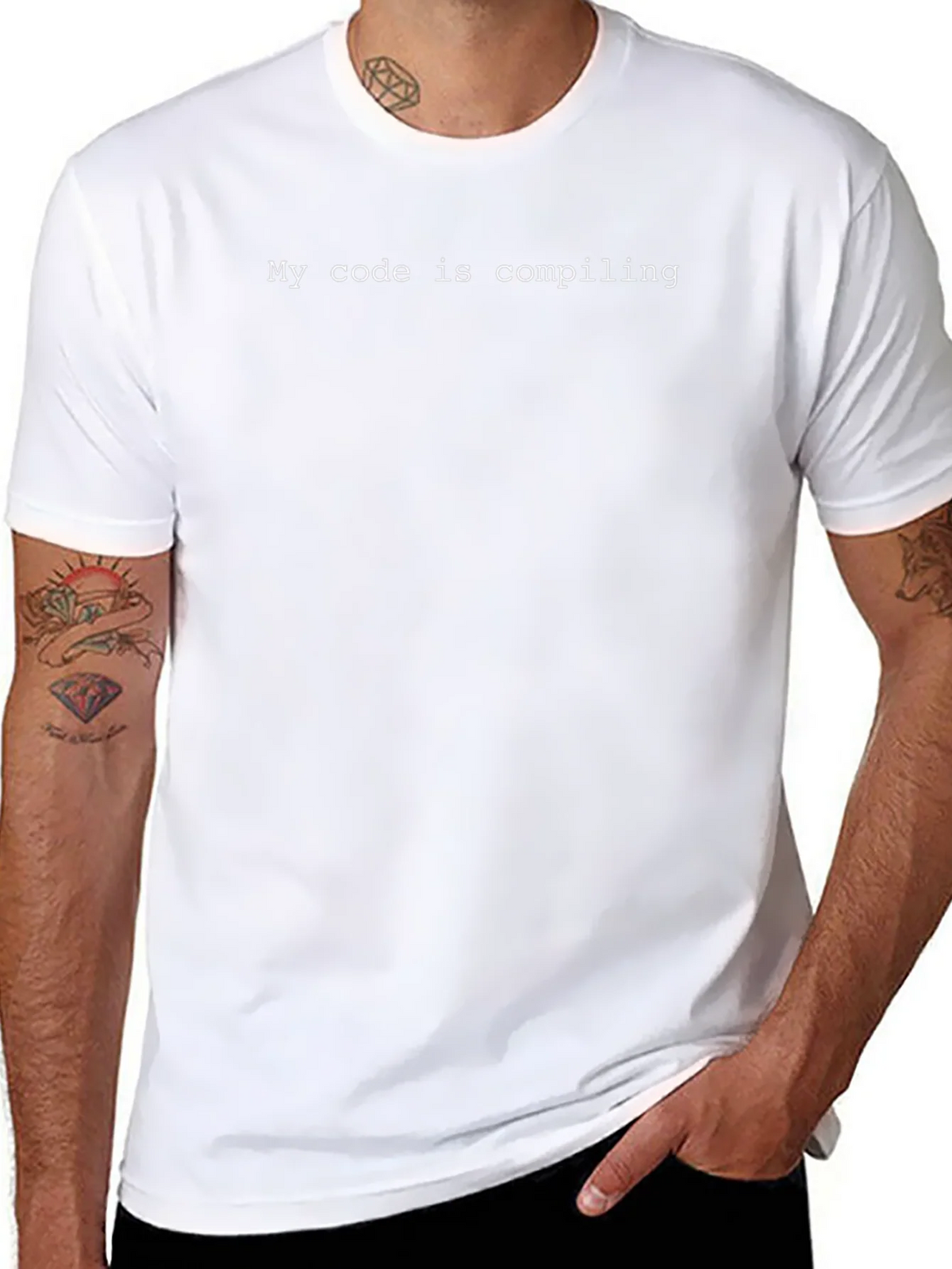 My Code is Compiling - Programmer T-Shirt product image 7