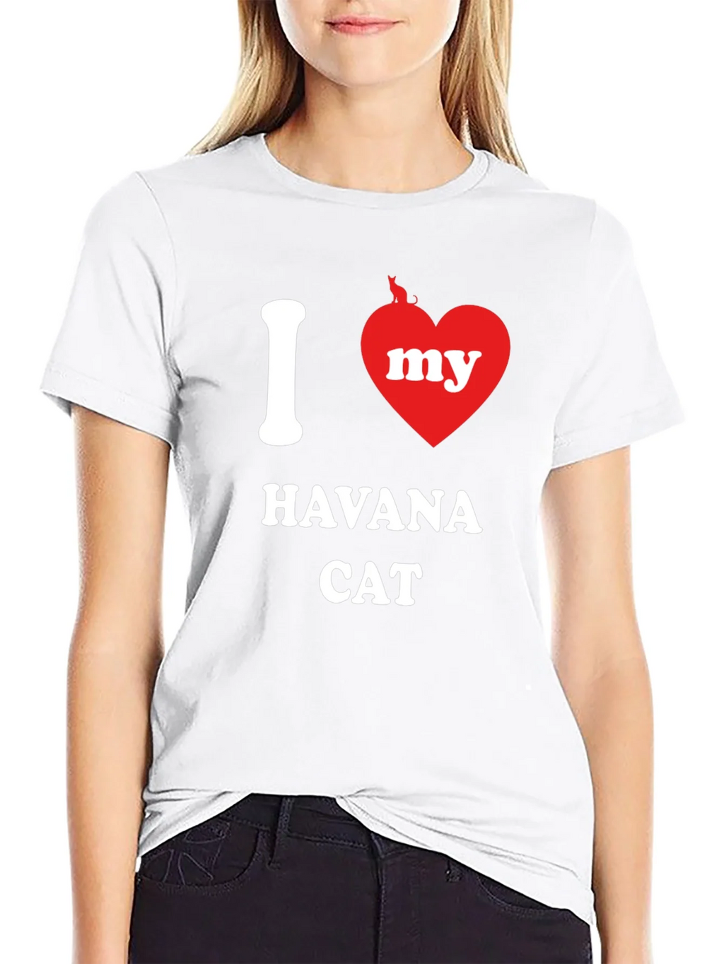 I Love My Havana Cat T-Shirt product image 3