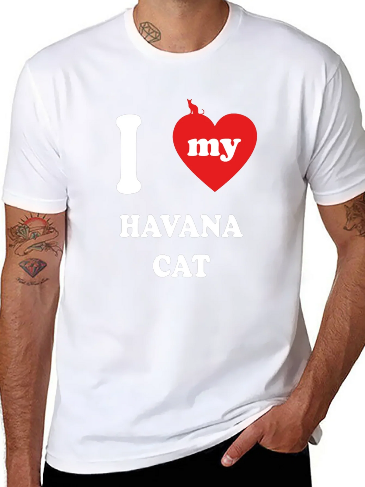 I Love My Havana Cat T-Shirt product image 2