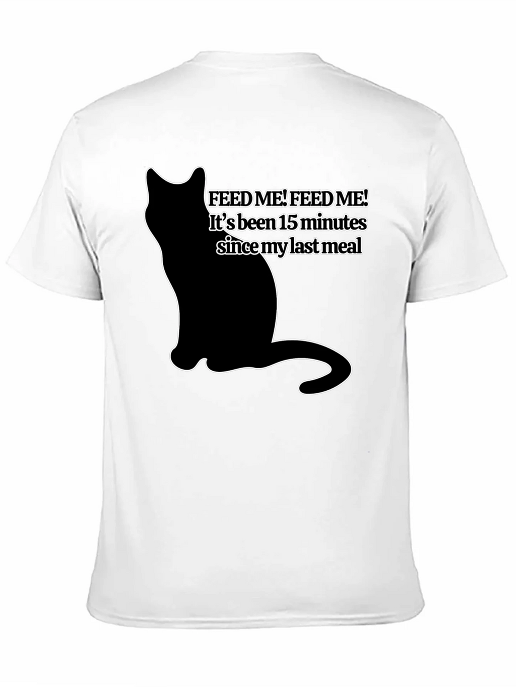 Feed Me Cat T-Shirt - Funny Pet Lover Tee product image 8