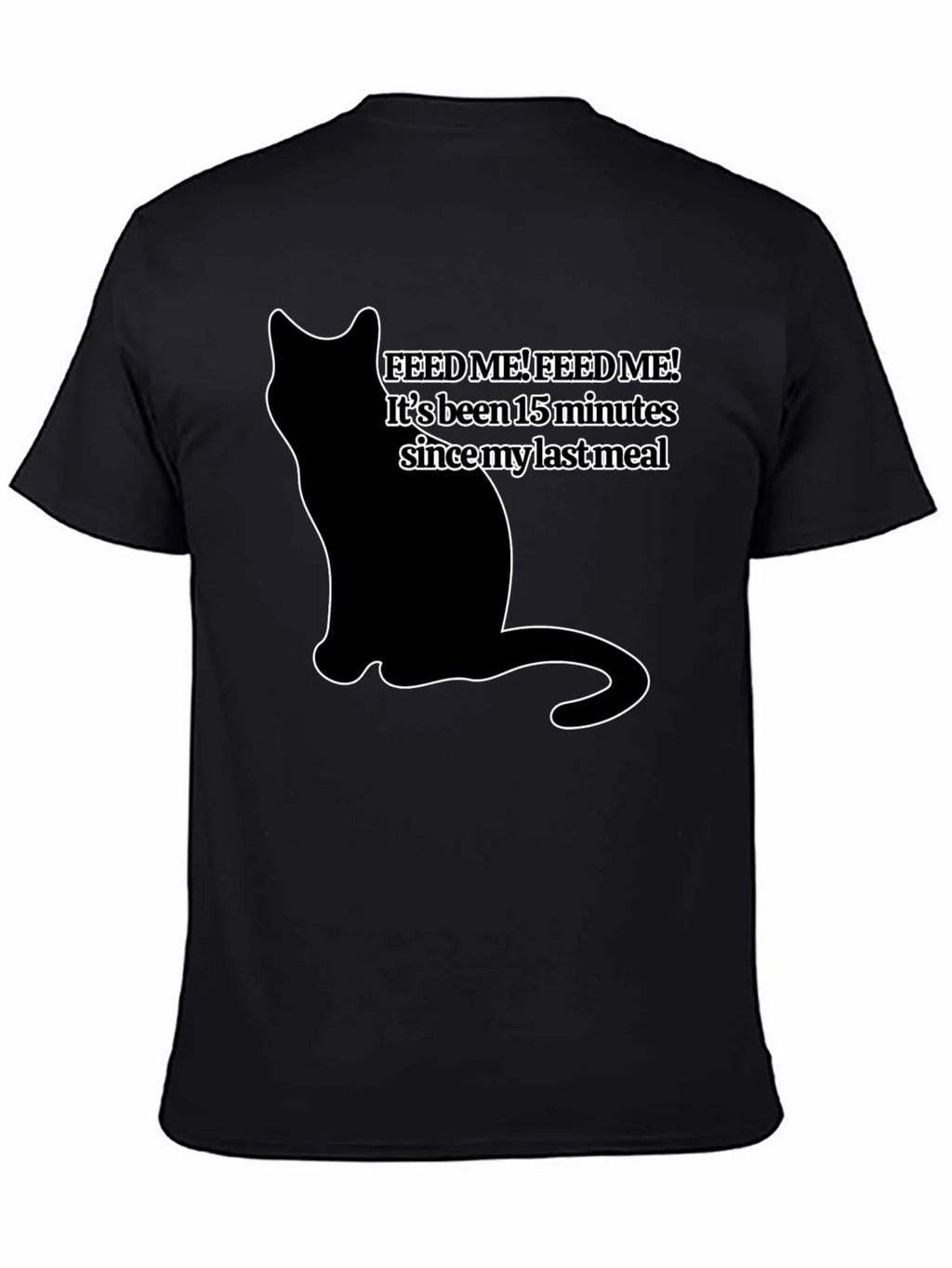 Feed Me Cat T-Shirt - Funny Pet Lover Tee product image 4