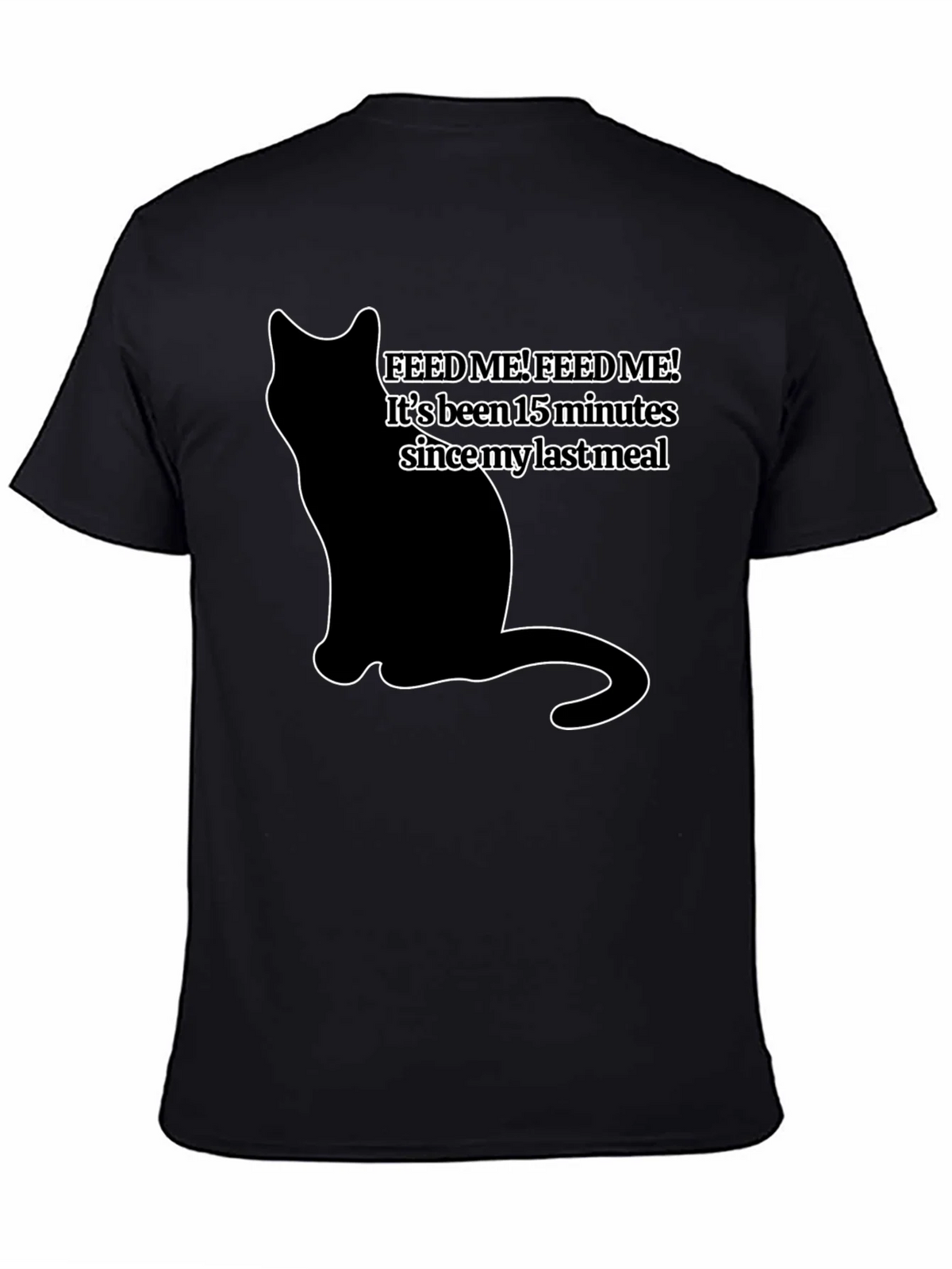 Feed Me Cat T-Shirt - Funny Pet Lover Tee product image 4