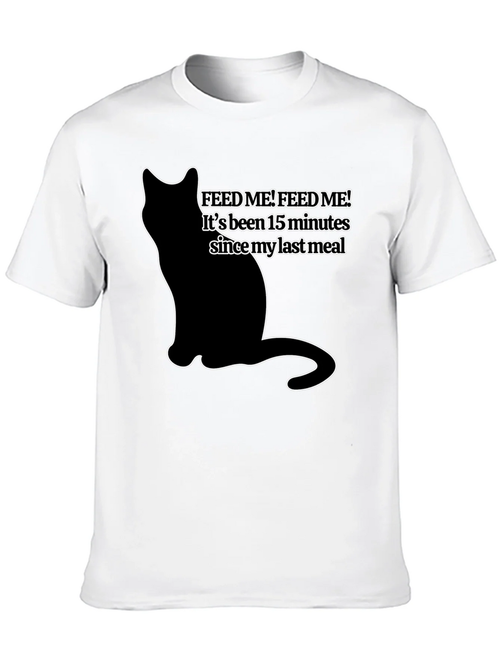 Feed Me Cat T-Shirt - Funny Pet Lover Tee product image 7