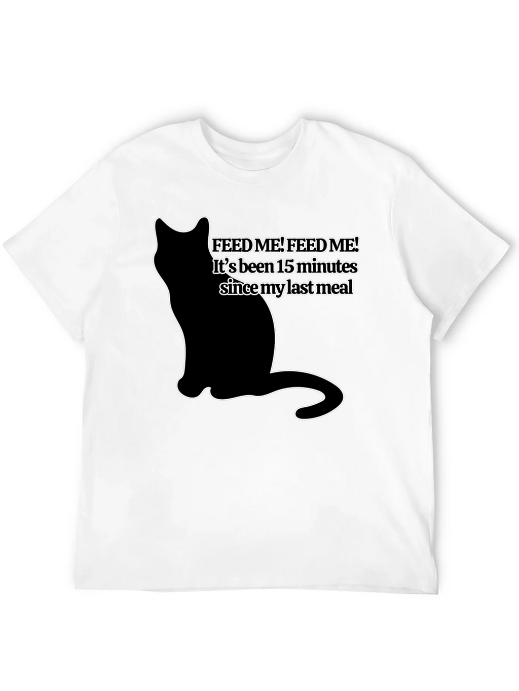 Feed Me Cat T-Shirt - Funny Pet Lover Tee product image 9