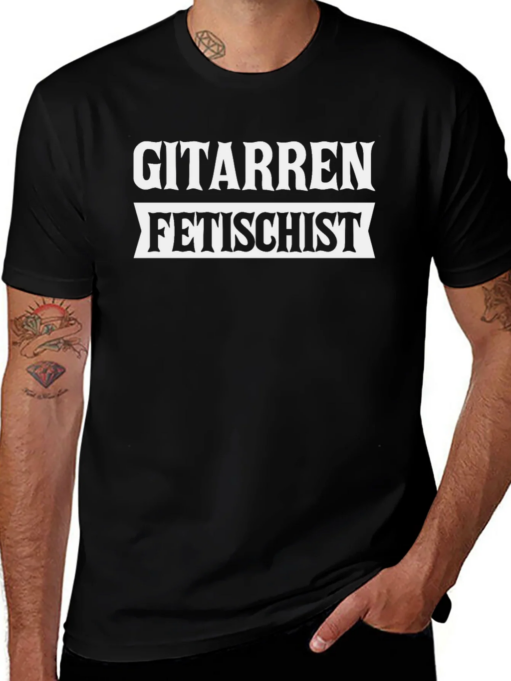 Gitarren Fetischist Novelty Graphic Tee product image 1