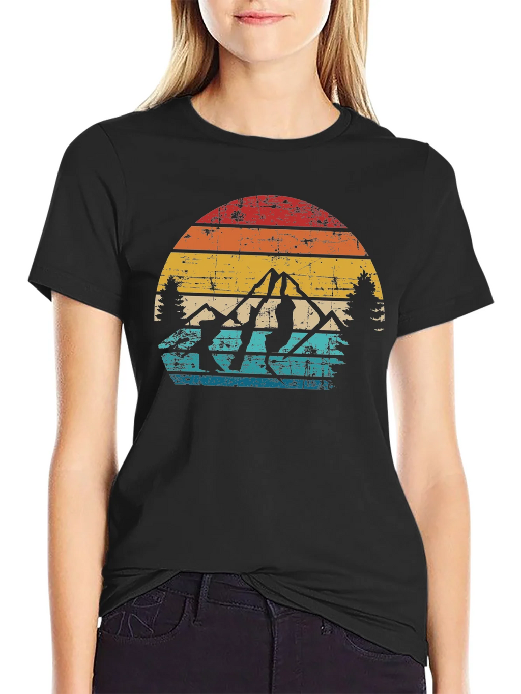 Retro Mountain Climber T-Shirt product image 1