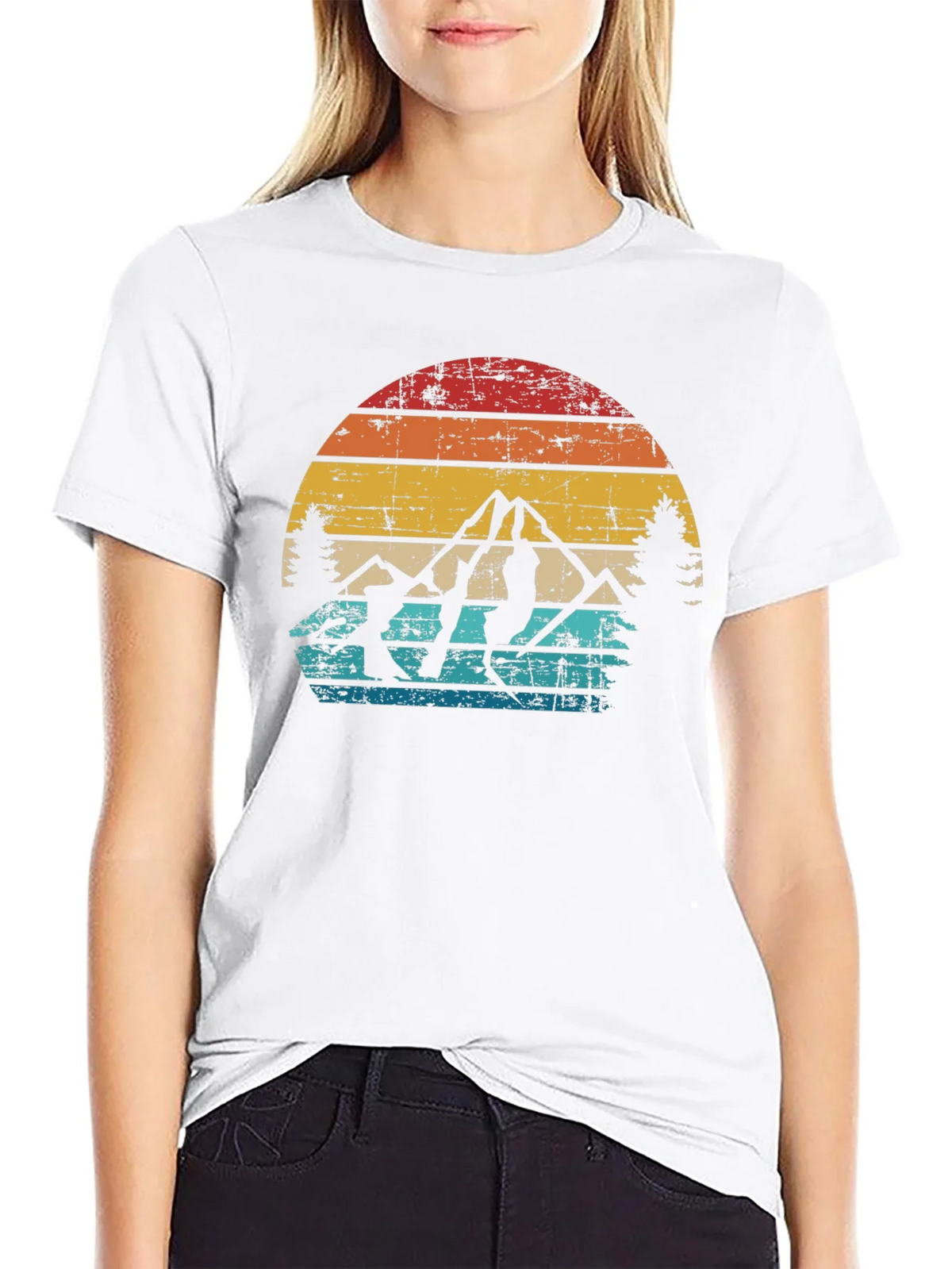Retro Mountain Climber T-Shirt product image 7