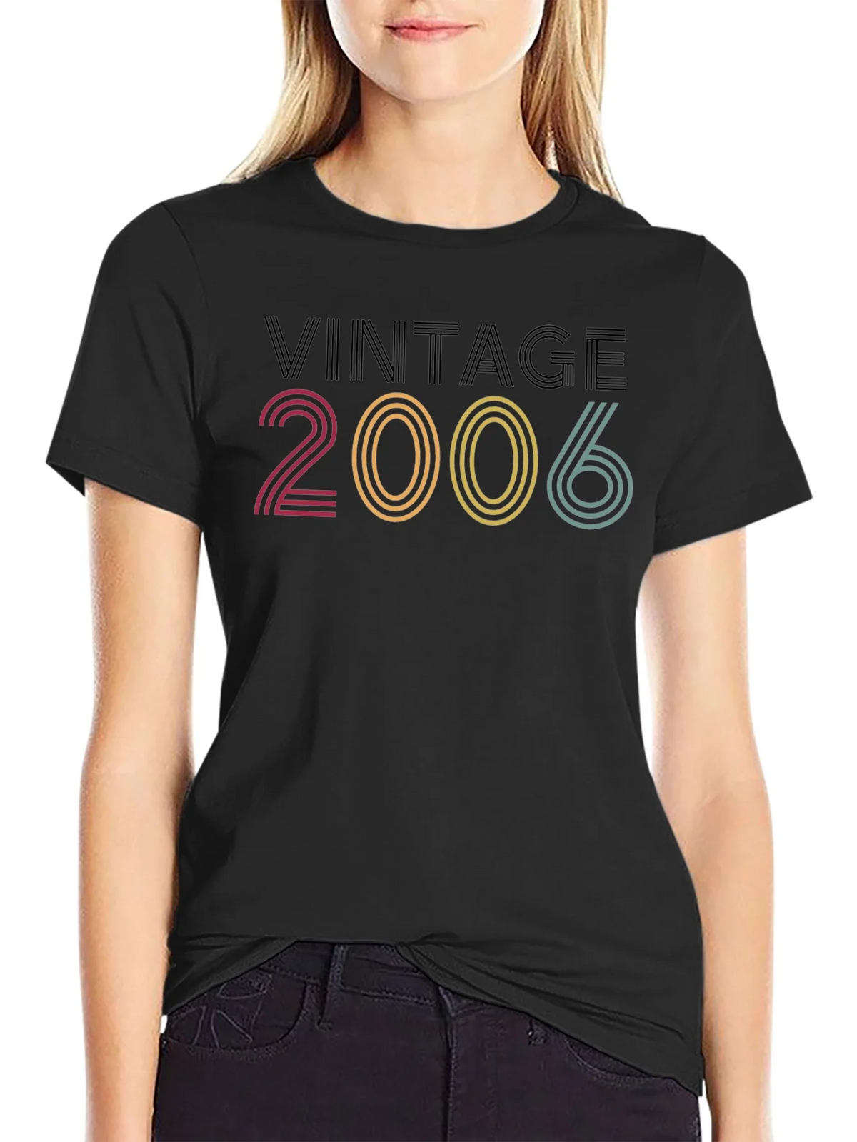 Vintage 2006 Graphic Tee - Retro Style Birthday T-Shirt product image 2
