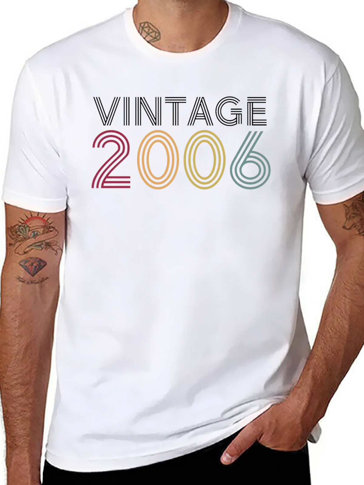 Vintage 2006 Graphic Tee - Retro Style Birthday T-Shirt product image 7