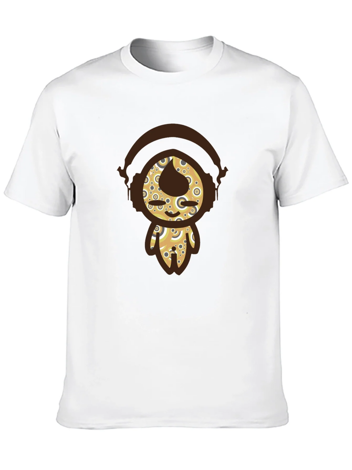Funky Character Graphic Tee - Black Cotton product image 9