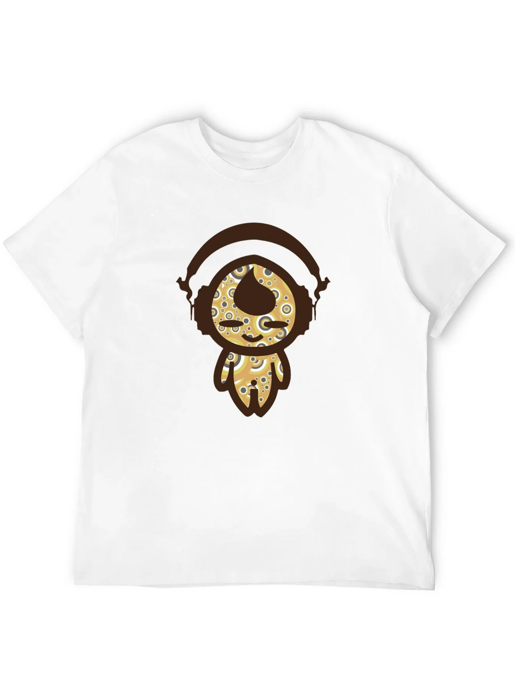 Funky Character Graphic Tee - Black Cotton product image 11