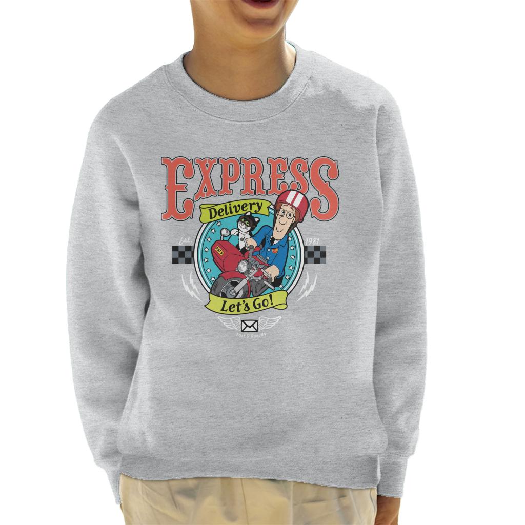 Postman Pat Express Delivery Lets Go Kid's Sweatshirt product image 1