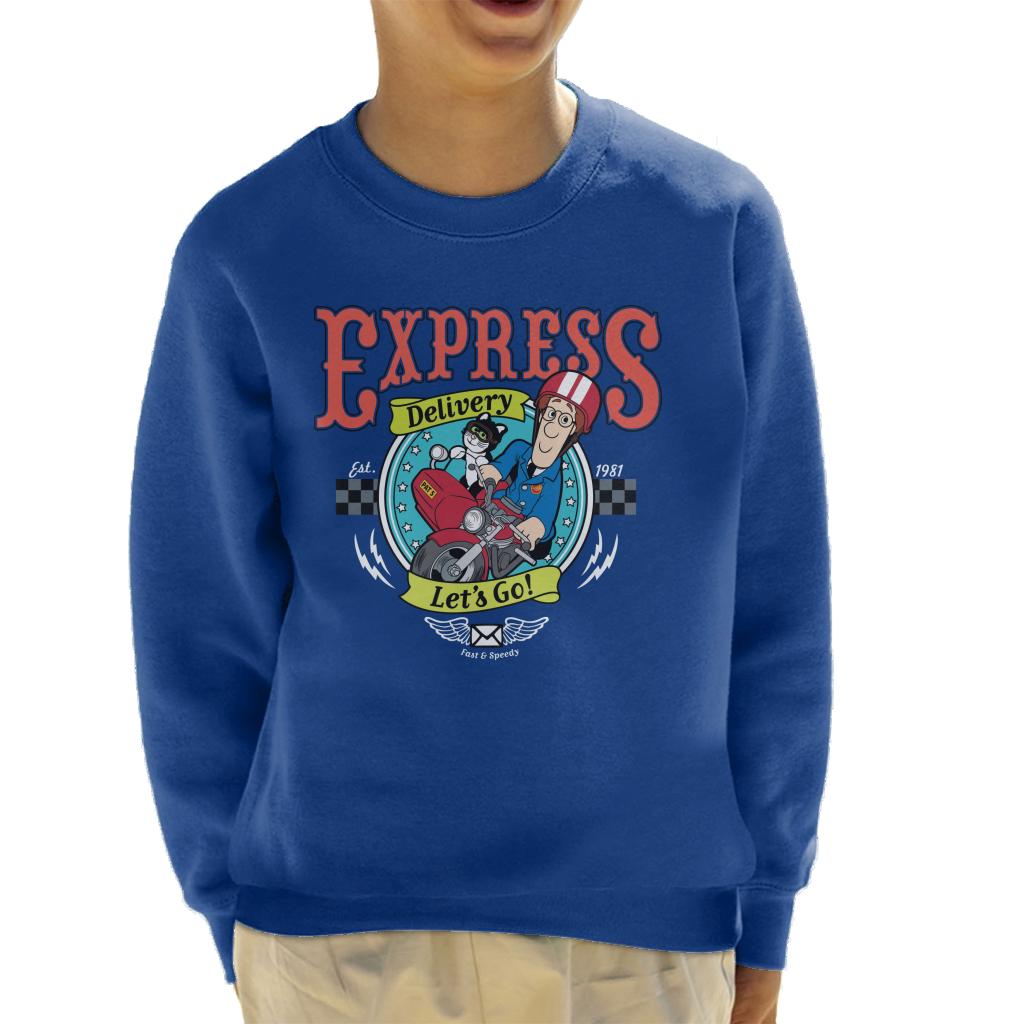 Postman Pat Express Delivery Lets Go Kid's Sweatshirt product image 4