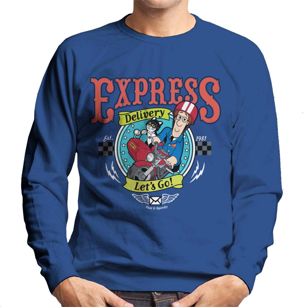 Postman Pat Express Delivery Lets Go Men's Sweatshirt product image 4