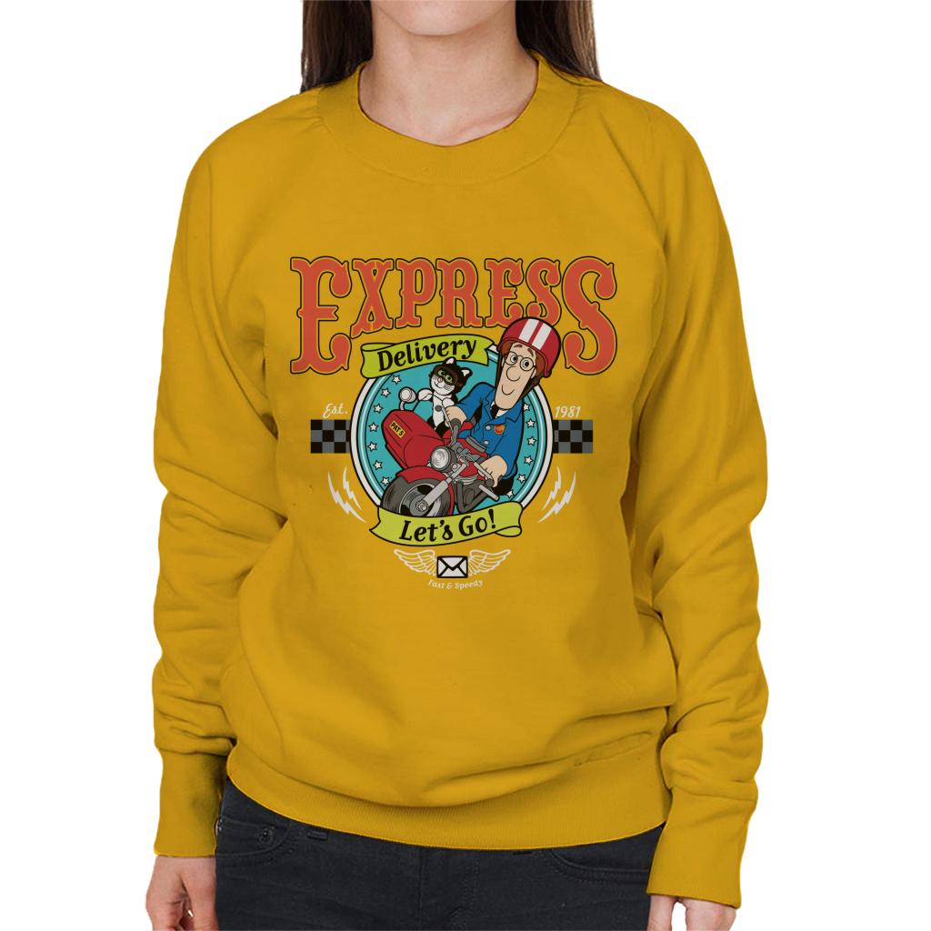 Postman Pat Express Delivery Lets Go Women's Sweatshirt product image 6