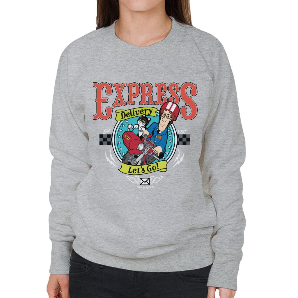 Postman Pat Express Delivery Lets Go Women's Sweatshirt product image 1