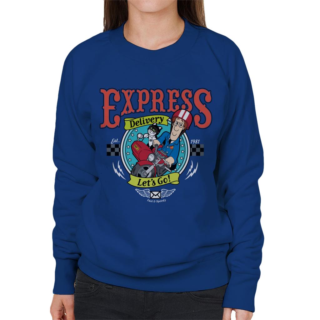 Postman Pat Express Delivery Lets Go Women's Sweatshirt product image 4