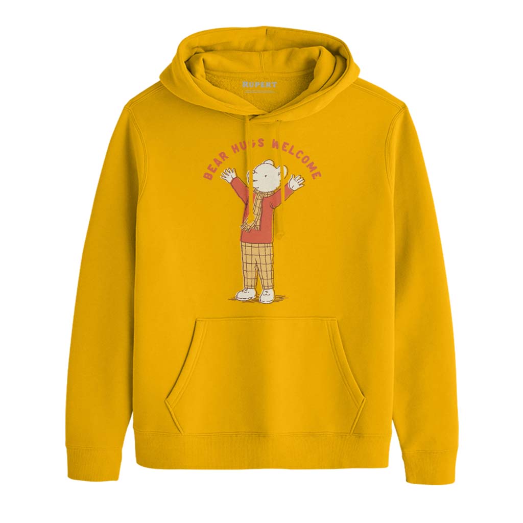 Rupert Bear Hugs Welcome Men's Hooded Sweatshirt product image 1