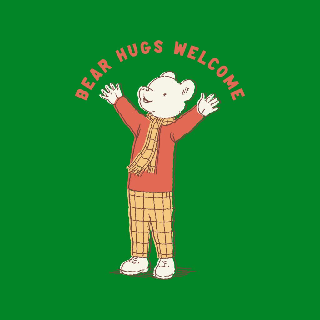 Rupert Bear Hugs Welcome Men's T-Shirt product image 5