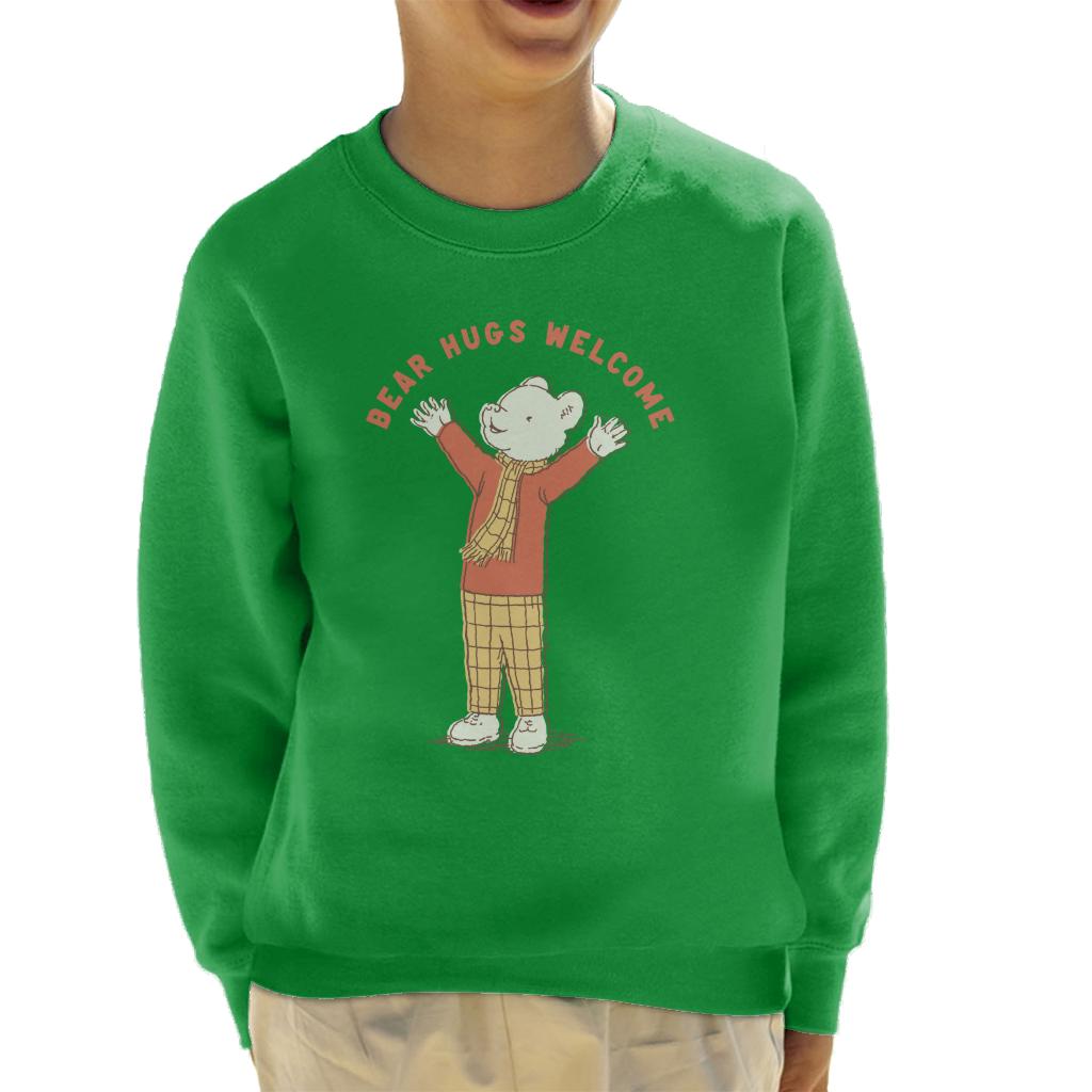 Rupert Bear Hugs Welcome Kid's Sweatshirt product image 4