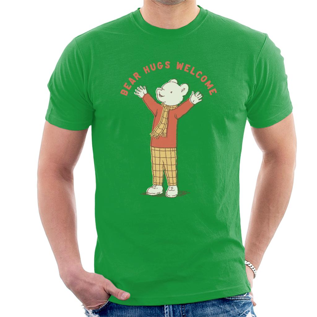 Rupert Bear Hugs Welcome Men's T-Shirt product image 4