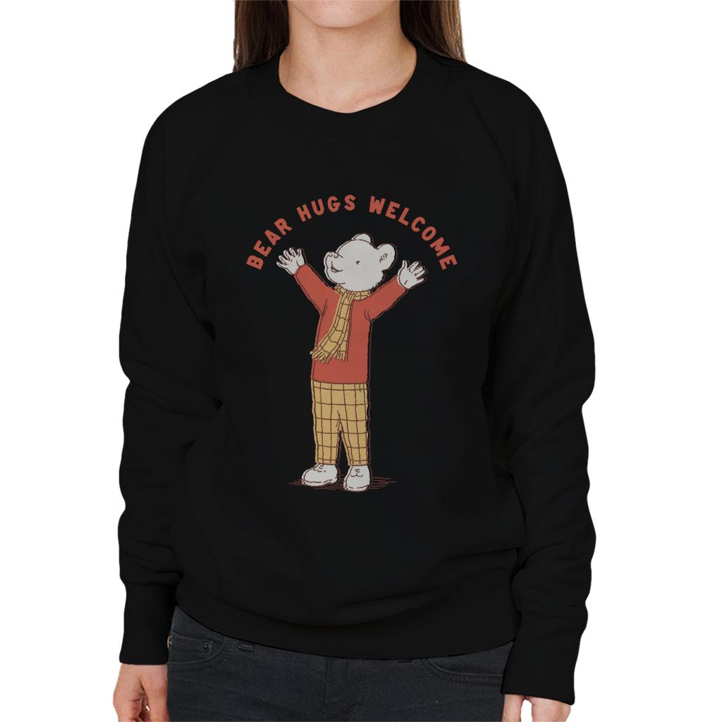 Rupert Bear Hugs Welcome Women's Sweatshirt product image 1