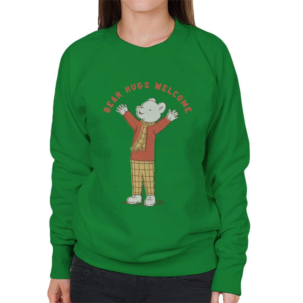 Rupert Bear Hugs Welcome Women's Sweatshirt product image 4