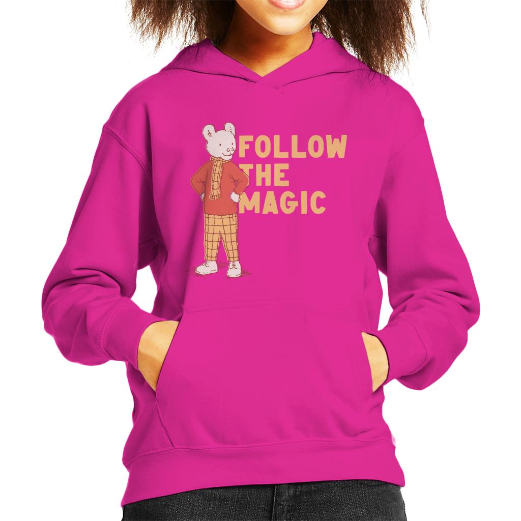 Rupert Follow The Magic Adventure Kid's Hooded Sweatshirt product image 6