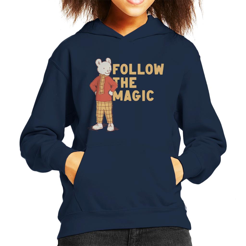 Rupert Follow The Magic Adventure Kid's Hooded Sweatshirt product image 1