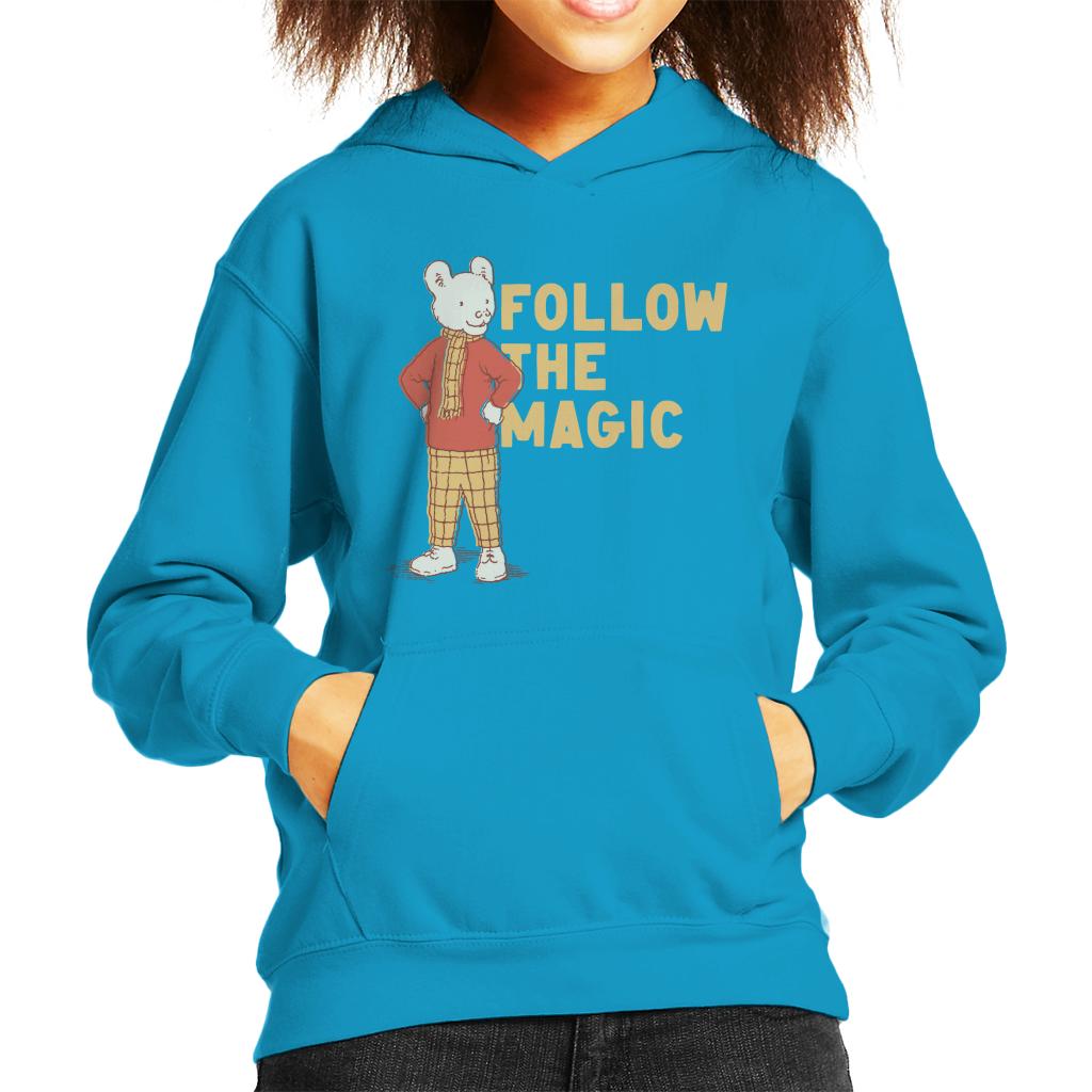 Rupert Follow The Magic Adventure Kid's Hooded Sweatshirt product image 4
