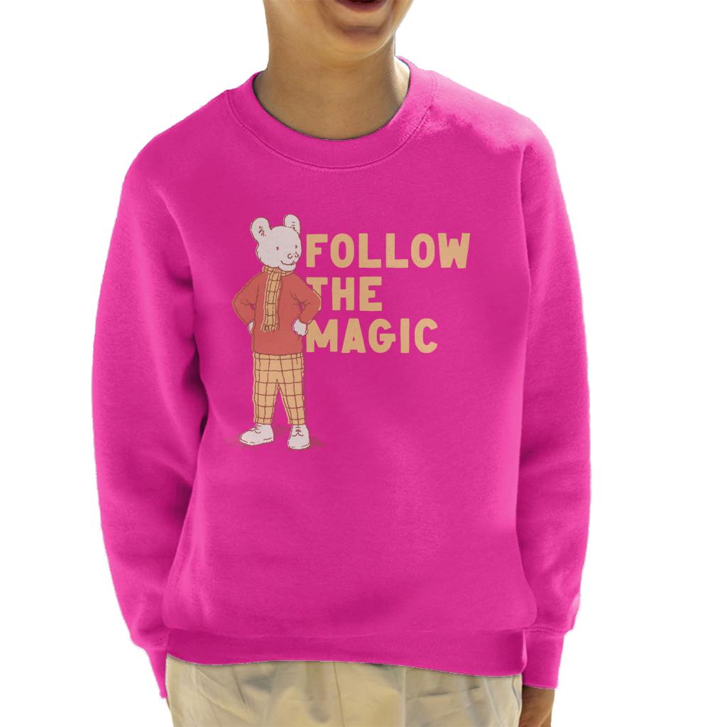 Rupert Follow The Magic Adventure Kid's Sweatshirt product image 6