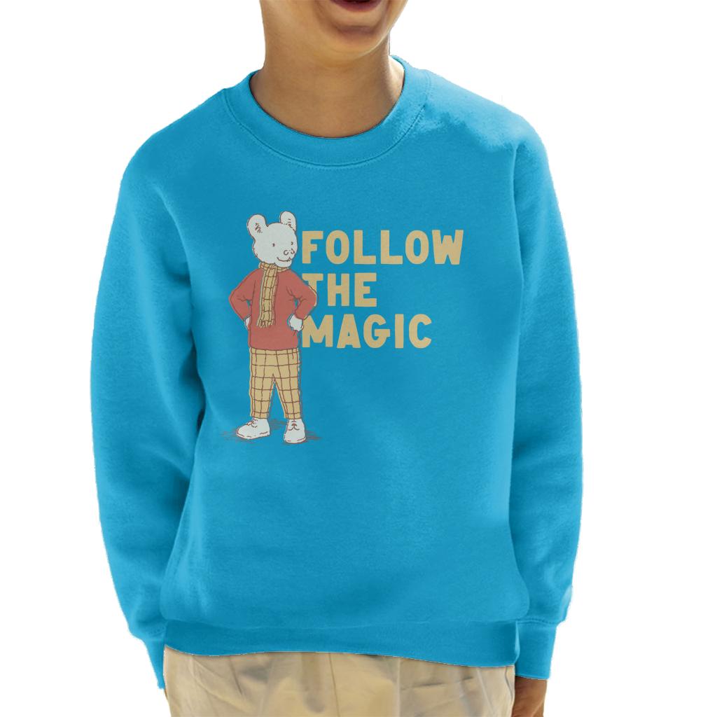 Rupert Follow The Magic Adventure Kid's Sweatshirt product image 4