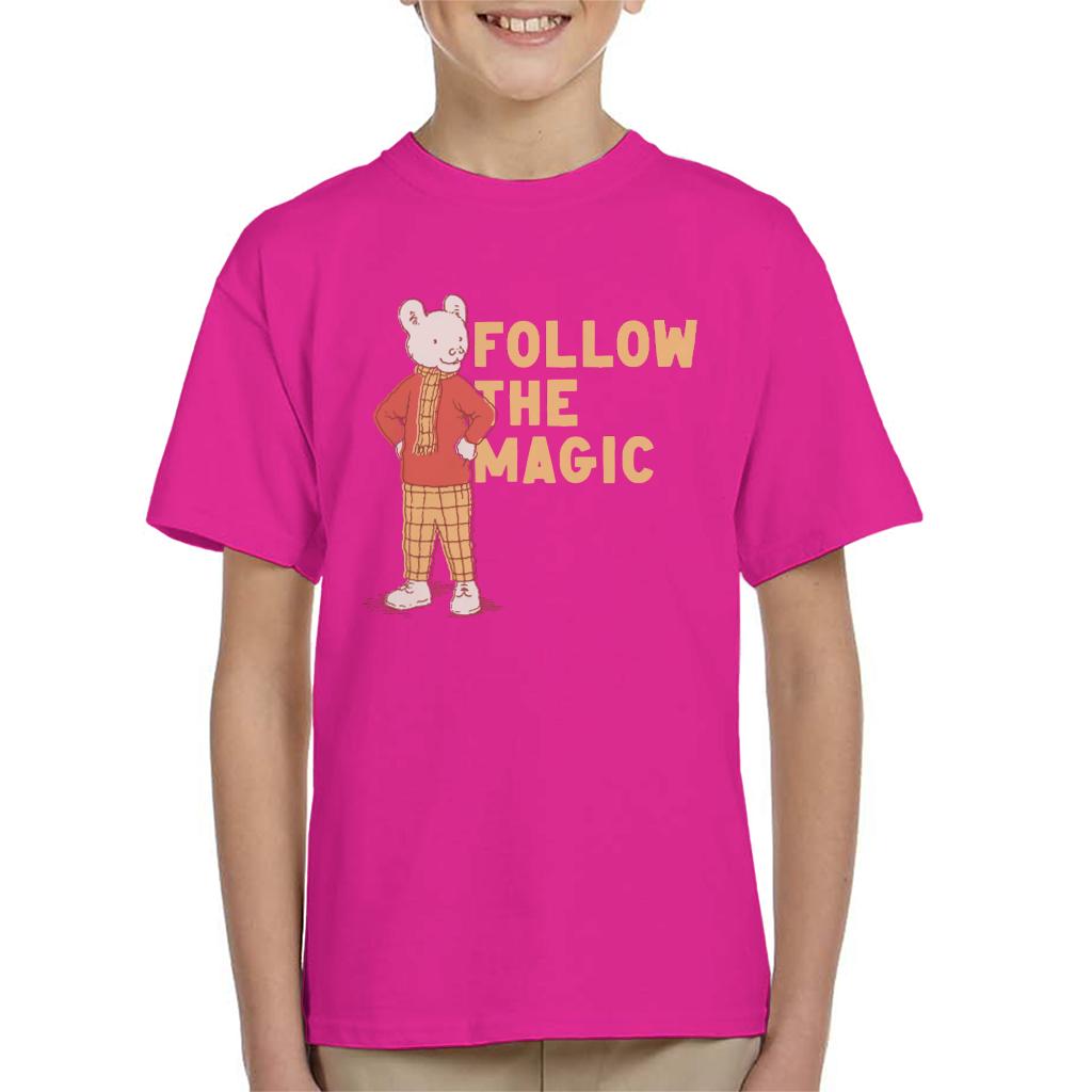 Rupert Follow The Magic Adventure Kid's T-Shirt product image 6