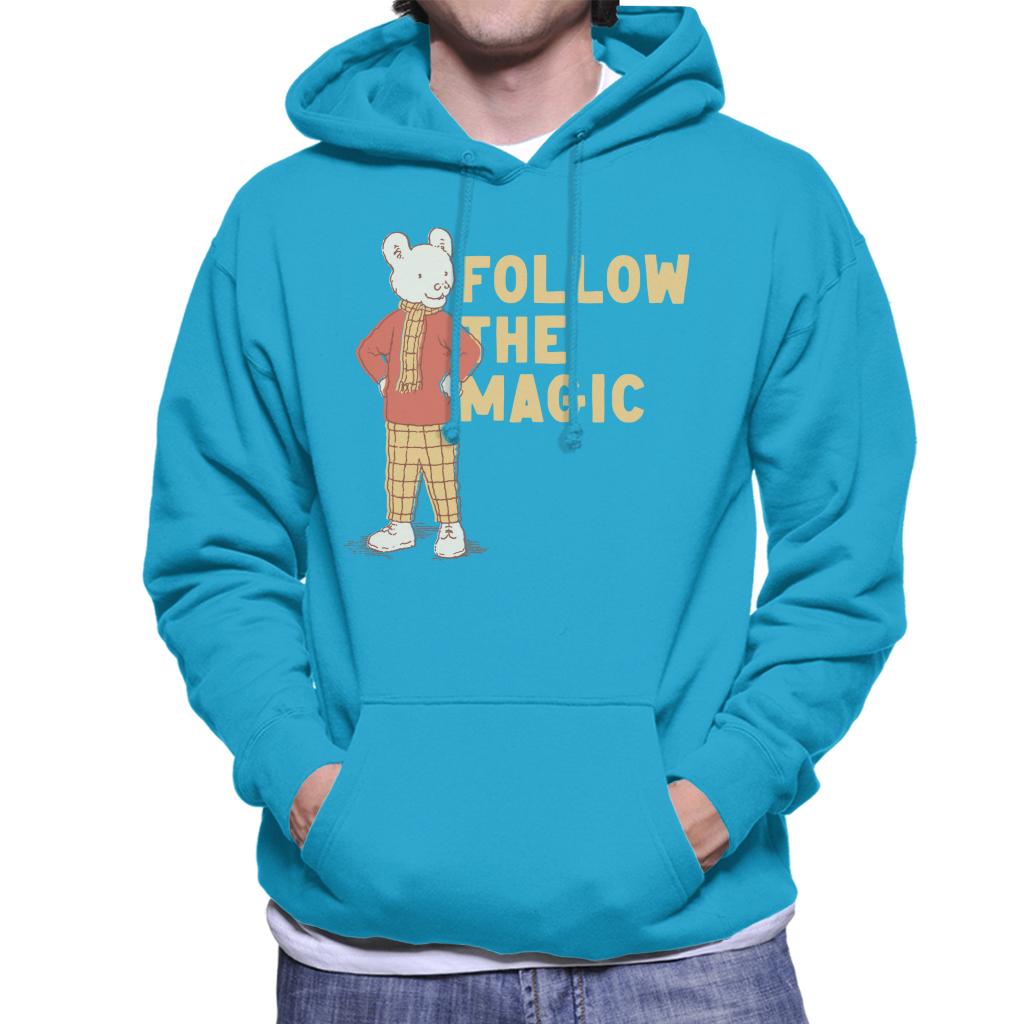 Rupert Follow The Magic Adventure Men's Hooded Sweatshirt product image 4