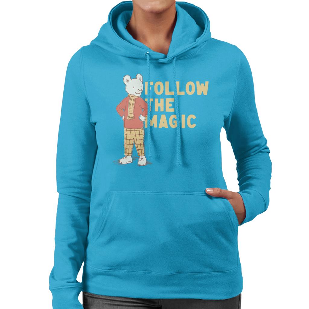 Rupert Follow The Magic Adventure Women's Hooded Sweatshirt product image 4
