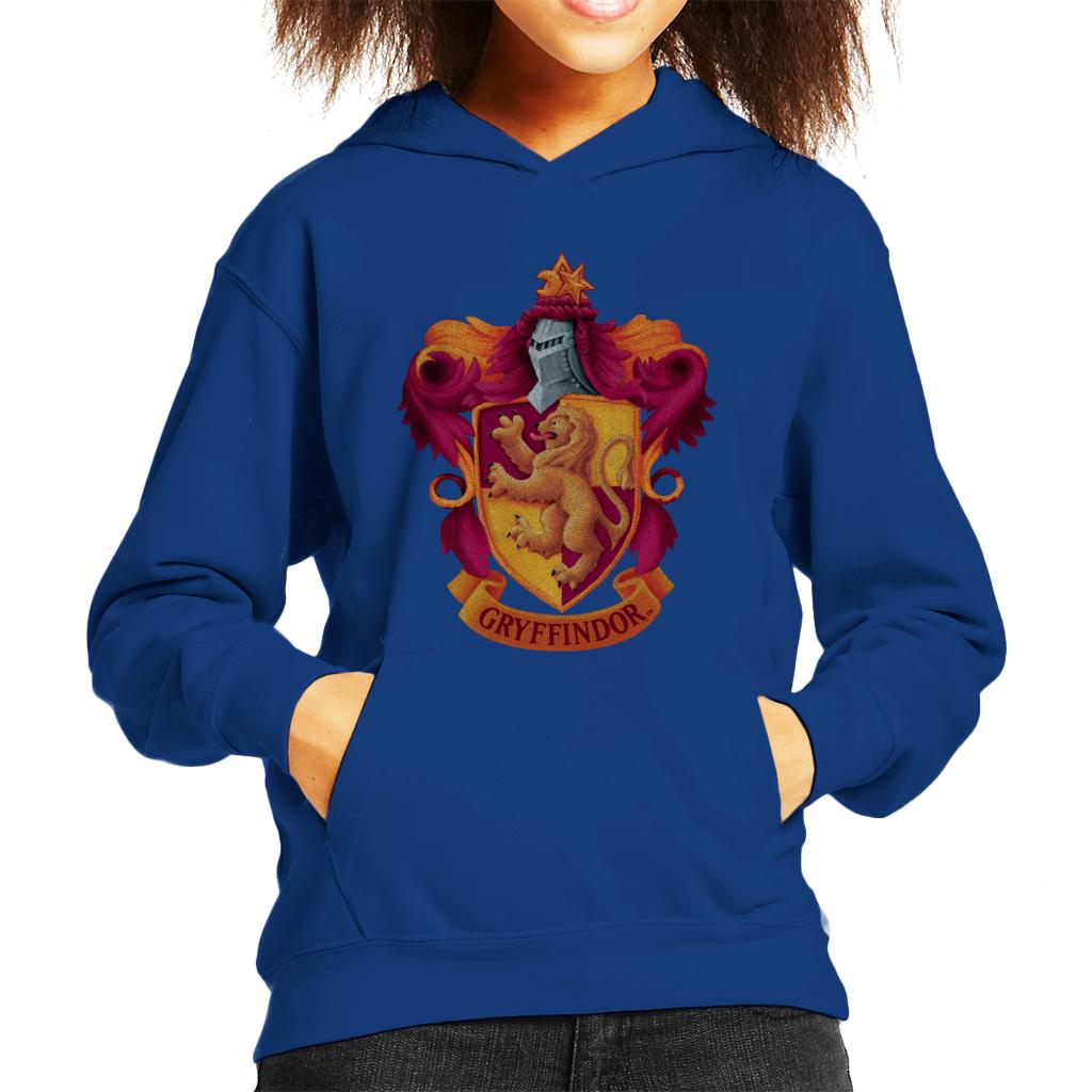 Harry Potter Gryffindor Lion Shield Kid's Hooded Sweatshirt product image 1
