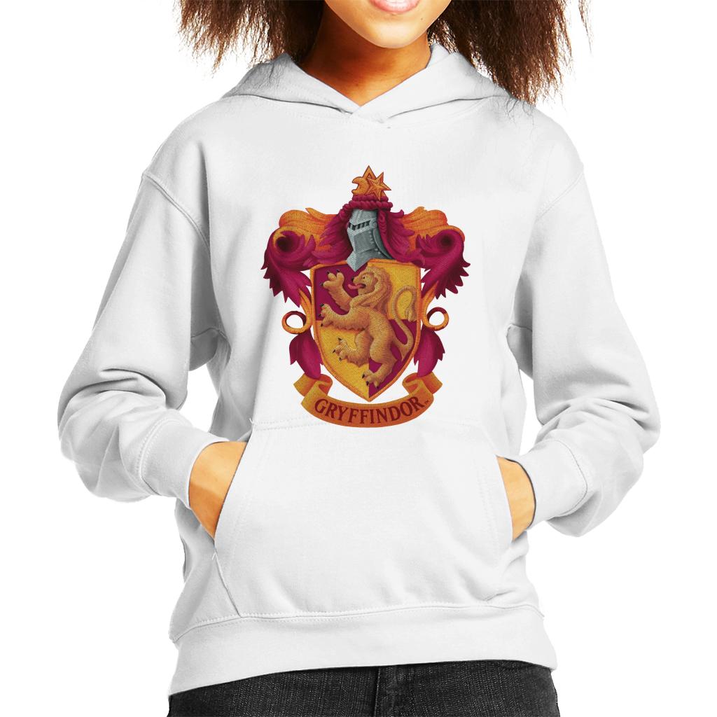 Harry Potter Gryffindor Lion Shield Kid's Hooded Sweatshirt product image 4