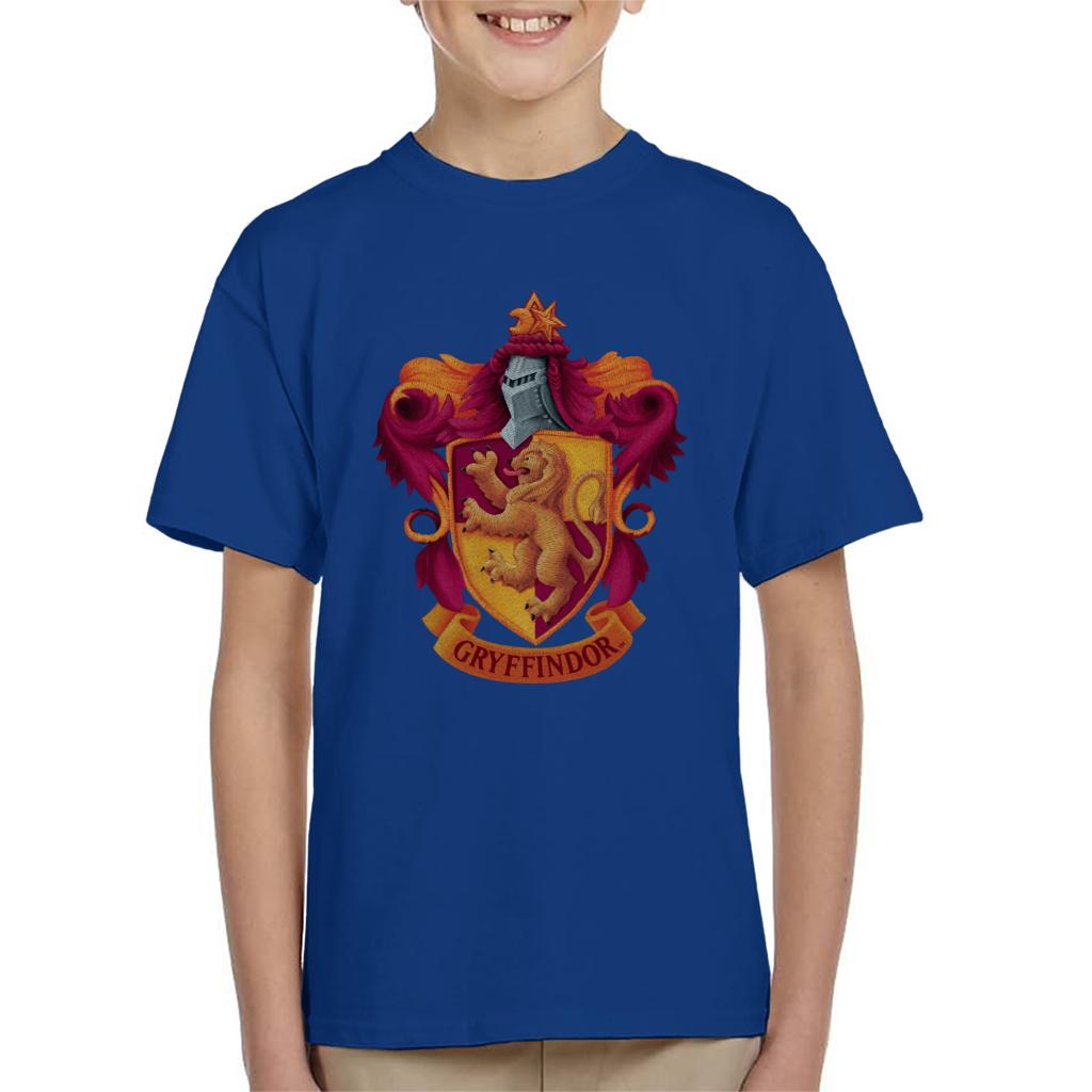 Harry Potter Gryffindor Lion Shield Kid's T-Shirt product image 4