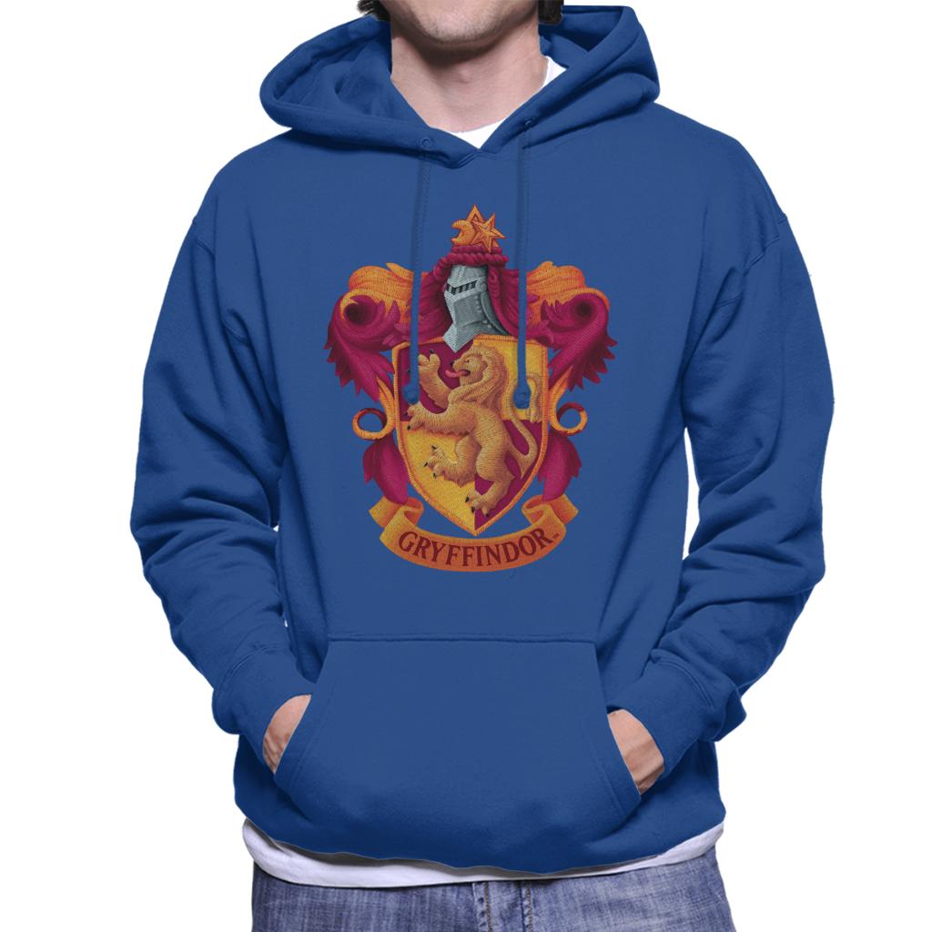 Harry Potter Gryffindor Lion Shield Men's Hooded Sweatshirt product image 4