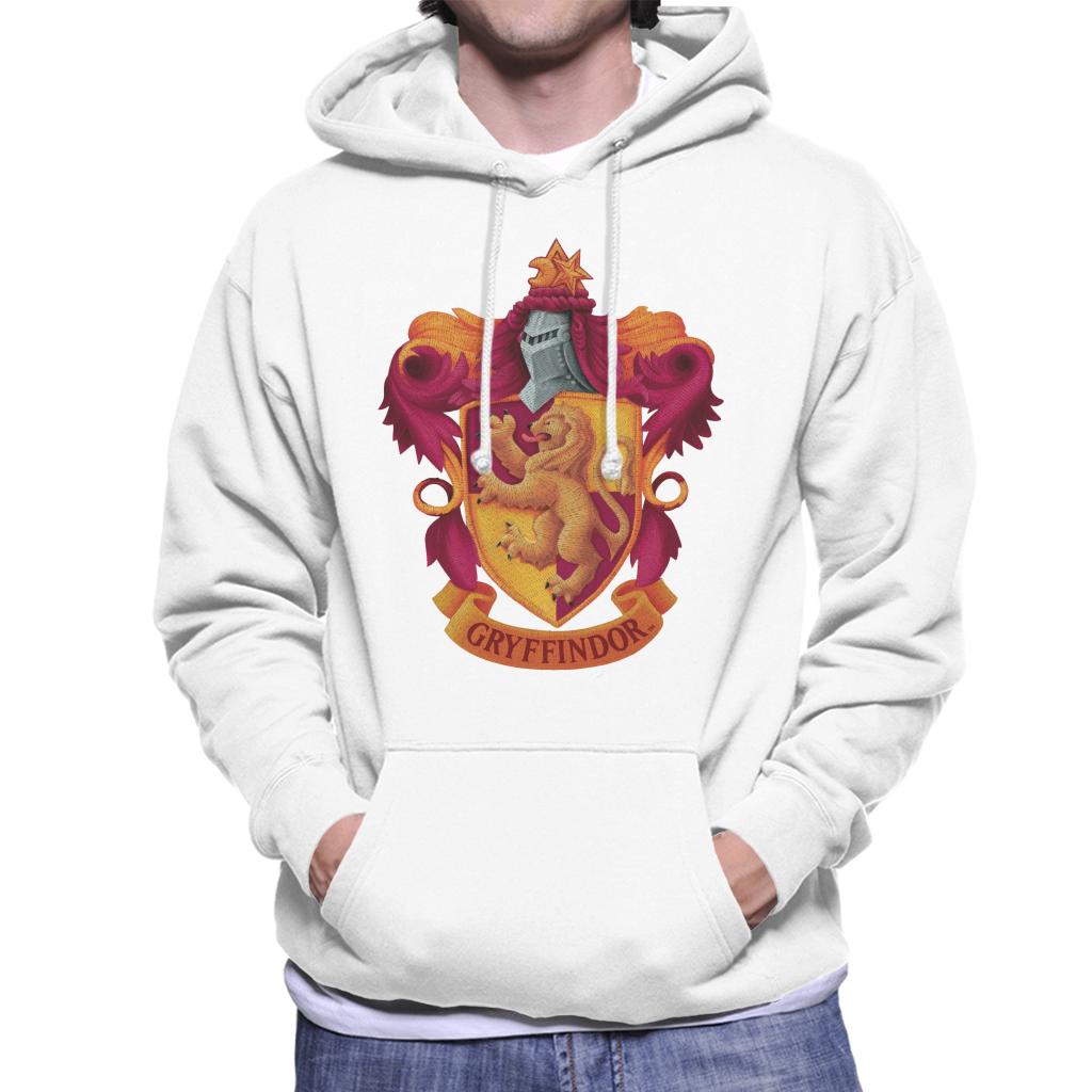 Harry Potter Gryffindor Lion Shield Men's Hooded Sweatshirt product image 1