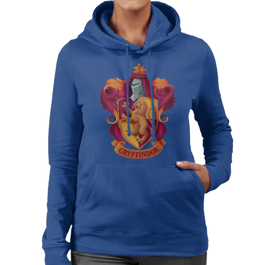 Harry Potter Gryffindor Lion Shield Women's Hooded product image 4