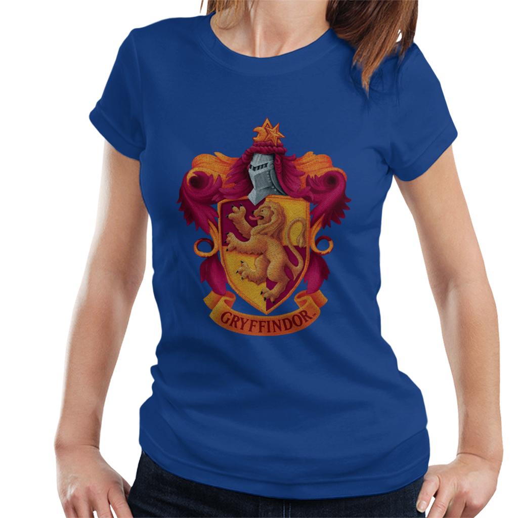 Harry Potter Gryffindor Lion Shield Women's T-Shirt product image 4