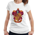 Harry Potter Gryffindor Lion Shield Women's T-Shirt product image 1