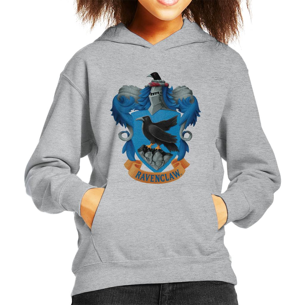 Harry Potter Ravenclaw Eagle Shield Kid's Hooded Sweatshirt product image 1