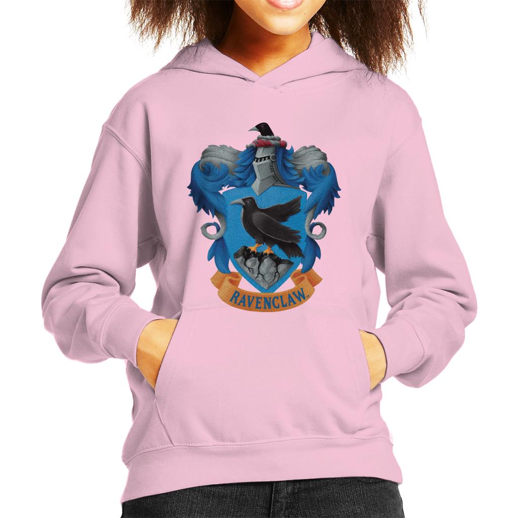 Harry Potter Ravenclaw Eagle Shield Kid's Hooded Sweatshirt product image 6